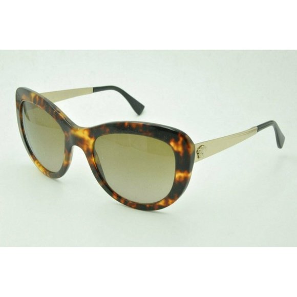 Versace 4325 5208/13 Tortoise Cat Eye Sunglasses Brown lenses 54mm main image 4